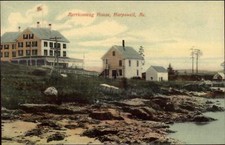Harpwell ME Merriconeag House c1910 Postcard