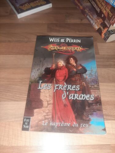 WEIS & PERRIN - Les frères d'armes (Lancedragon, Fleuve Noir grand format) - Photo 1/3