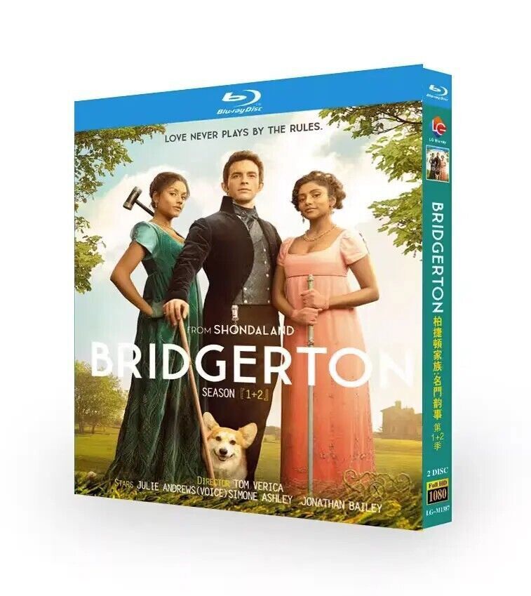 Bluray BD TV Series 2 Disc All Region Box Set Bridgerton Season 12 eBay
