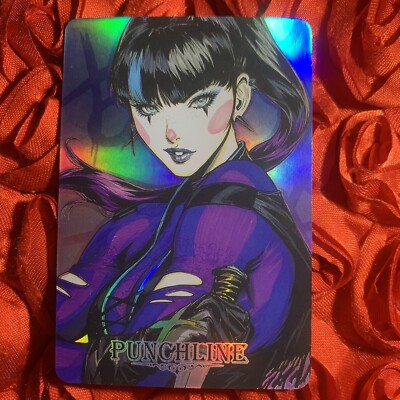 Punchline Goddess Masters Anime Holo Waifu Girl Card 2