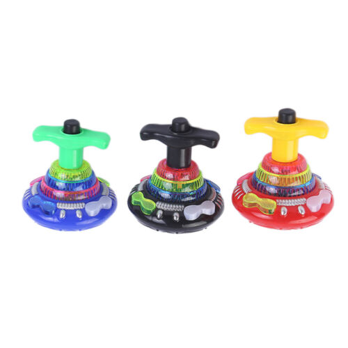 3pcs Flashing Spinning Top Funny LED Shining Music Gyro Kids Gyrator Toys  3411653209486 | eBay