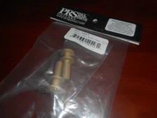 NEW PRS Stoptail Bridge Studs, Metric Thread, UNPLATED POLISHED BRASS, #ACC-4045