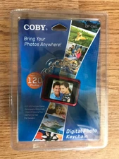 Coby Digital Photo Keychain DP-161 - 1.5 LCD Display (New Sealed) (Red)