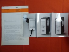 Max Braun AG BRAUN Electronic Flashes F 655LS 220 290 Press Release E 915