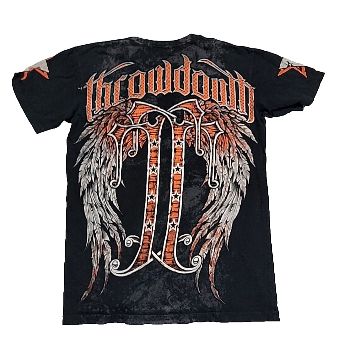 Throwdown Premium Wings Double Sided Crewneck Aff… - image 1