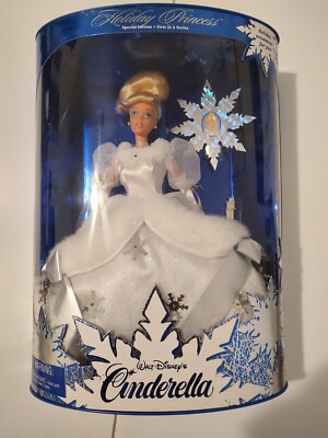 Mattel 1996 Holiday Princess Special Edition Cinderella Doll 16090 New In Box