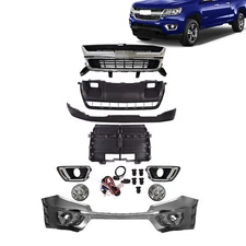 For 2015-2020 Chevrolet Colorado Front Bumper Body Kits/Grille Shutter W/O Motor