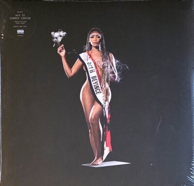 BEYONCE COWBOY CARTER- 180-GRAM WHITE  VINYL 2-LP SET '' NEW, SEALED ''