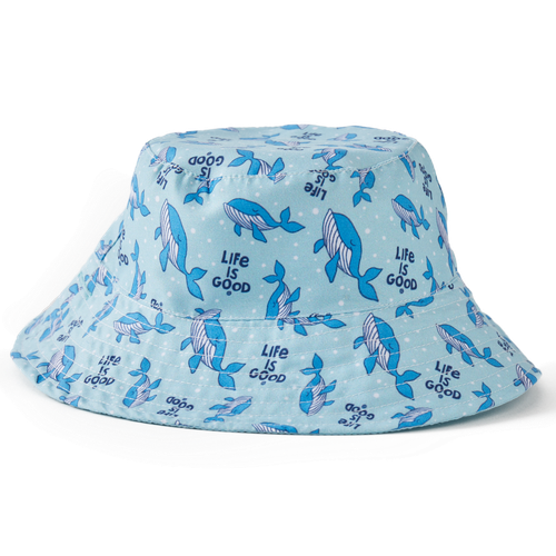 Bucket Hat Whale Pattern 