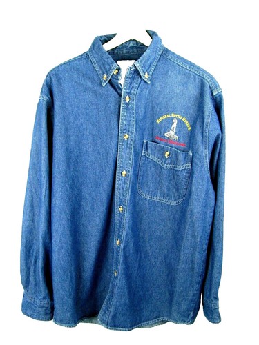 Vintage Y2K Champion Harvard University Tshirt Navy Blue Size