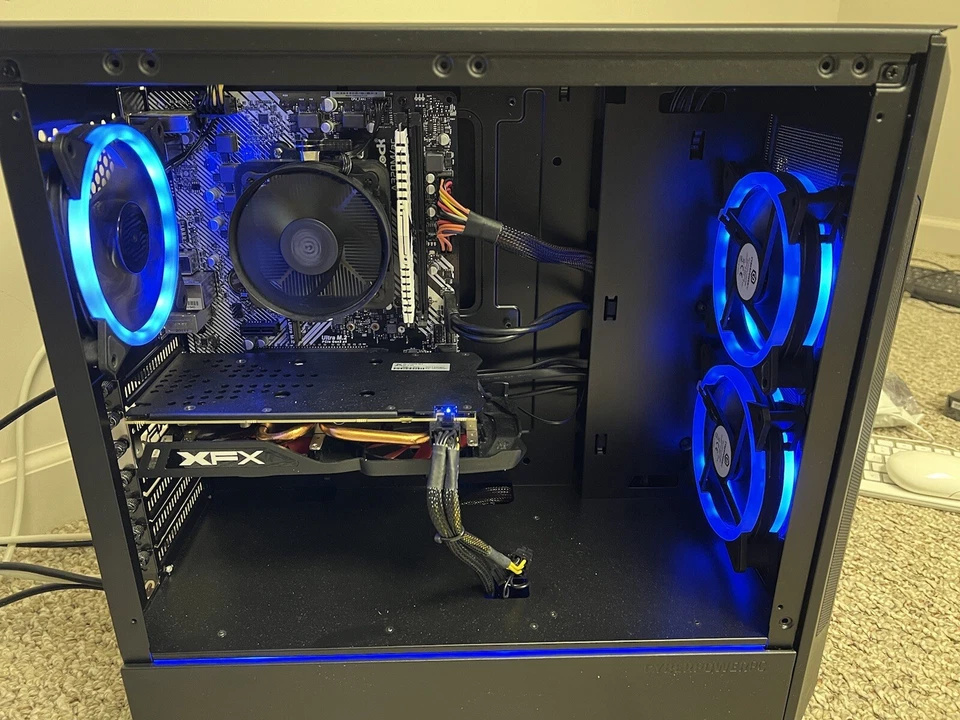 CyberPower PC C-Series ET8880 AMD RYZEN 3 Gaming Desktop - Windows 11 - Image 3 of 4