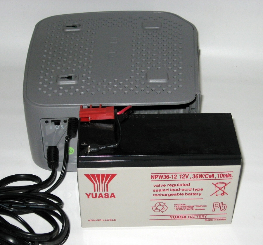 BELKIN RESIDENTIAL GATEWAY BATTERY BACKUP UNIT REV B BU3DC001 12V AT&T eBay