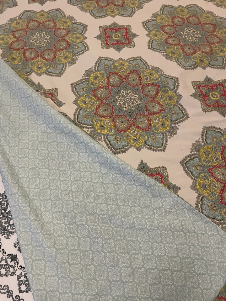 ECHO 斋浦尔双被套 2 件套 Paisley双面68x87棉被 — 第 4/4 张图片