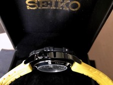 Seiko 5 Sport Automatic SRP509 Limited Edition Black 100 Meter Discontinued Rare 5
