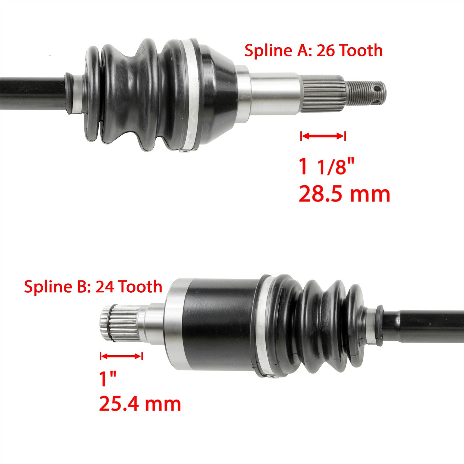 Rear Right CV Joint Axle Shaft for Can-Am 705502477 705501897 | eBay