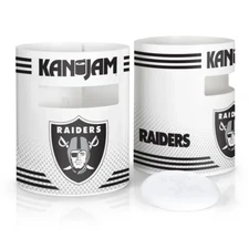 New! Official! Kan Jam NFL Raiders Disc Throwing Outdoors Beach Backyard Game