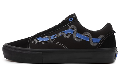 VANS Breana Geering x Skate Old Skool Black Blue Snake