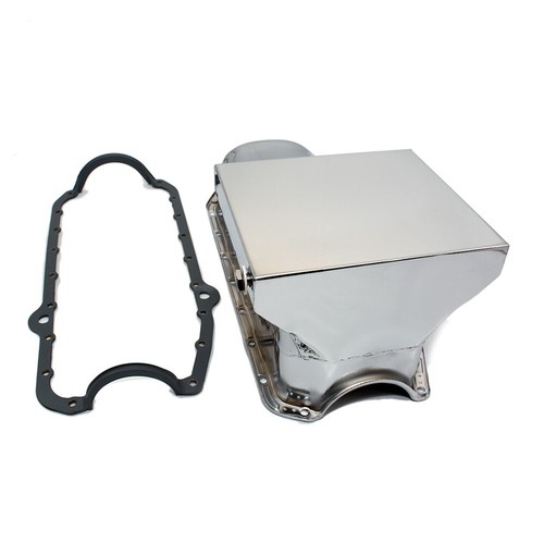 13-120M Small Block Chevy 80-85 Deep T Sump Drag Race Pan