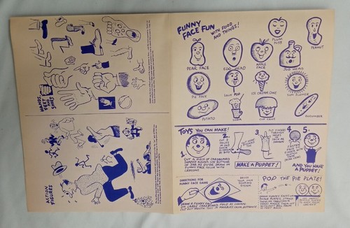 Vintage Art Ross Kiddy Cartooning Set Suitcase Full Of Funny Faces How To Draw - Picture 14 of 14