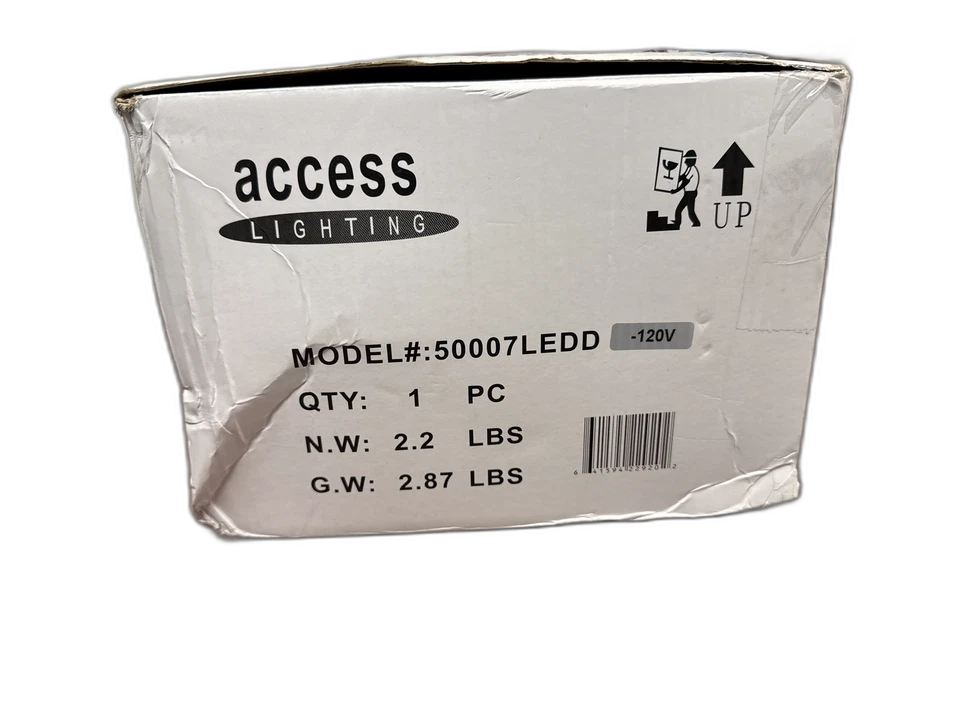 Access Lighting Reel 30-Watt 8 in. Black Integrated LED Flush Mount - Image 3 of 3