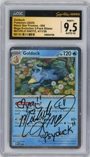 CGC MINT 9.5 AUTO 10 Signed Michele Knotz Golduck 040/217 Pokemon  MEP