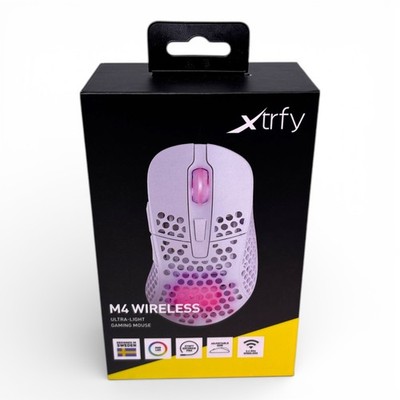 Xtrfy M4 Wireless Gaming-Maus   ultraleicht, kabellos & eSports-optimiert NEU