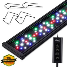 hygger Aquarium LED Light 55W 45in 50in Tank Timer