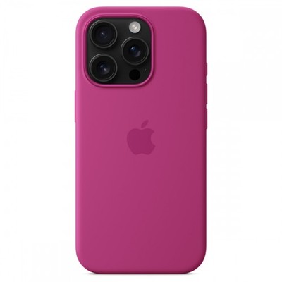 Apple MYYN3ZM/A Original iPhone 16 Pro Silikonhülle Fuchsia