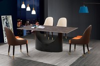 Klassische Luxus Esszimmer MöBel Essgarnitur Lehnstuhl Tisch Gruppe 5Tlg. Set