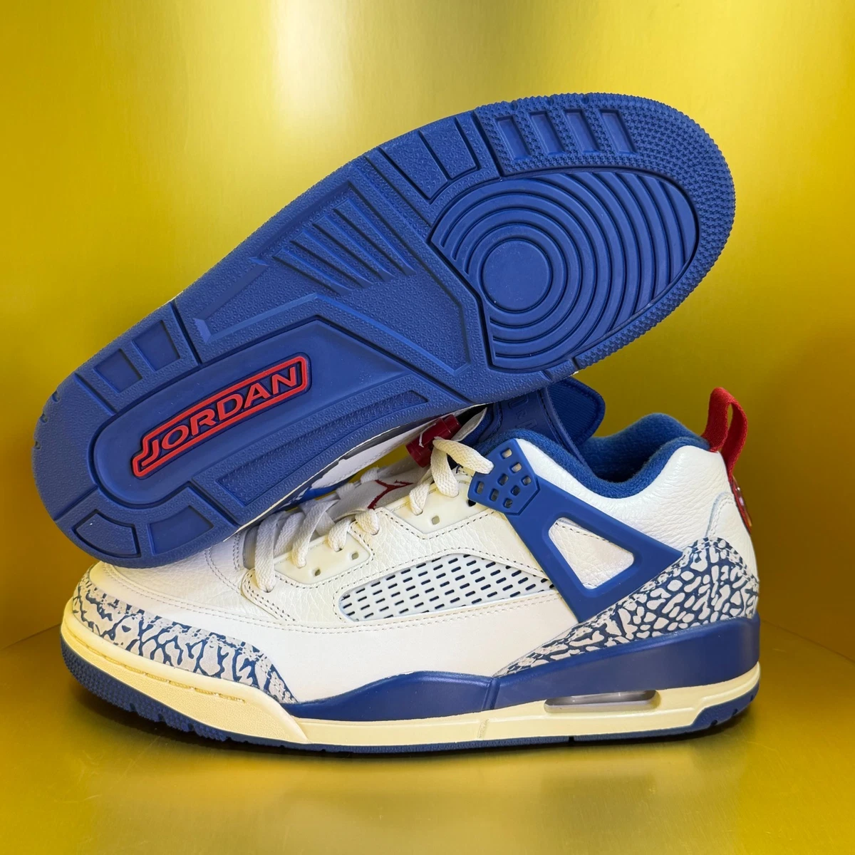 Air Jordan Spizike Low Blue Storm Red White Nike Retro IM2176 133