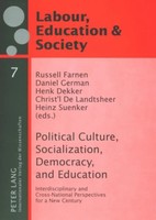Political Culture, Socialization, Democracy, And Education Farnen (U. A.) Buch
