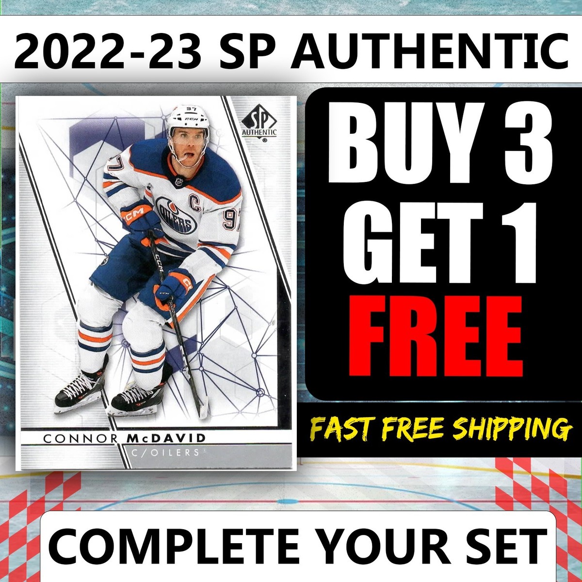 2022-23 SP Authentic Hockey #1-100 Base Singles You Pick Complete Set