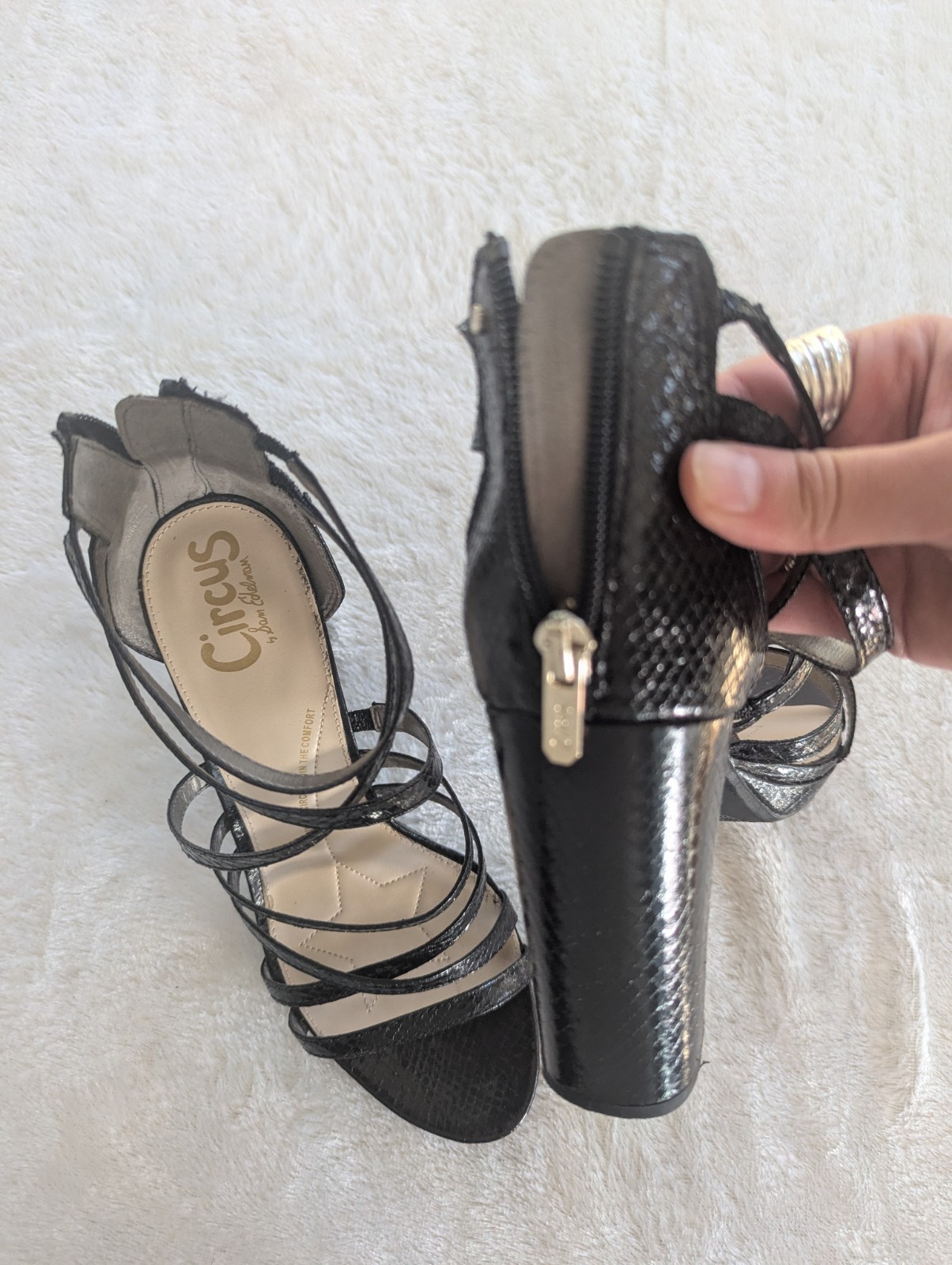 From Circus by Sam Edelman Adele Black strappy dr… - image 5