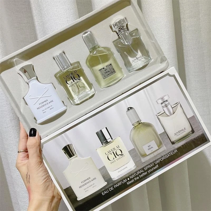 Juego de colonia de 4 piezas para hombre para un aroma sutil y duradero Foto 3 de 4