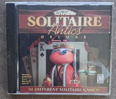 Solitaire Antics Deluxe Jewel Case (Windows/Mac, 2000)