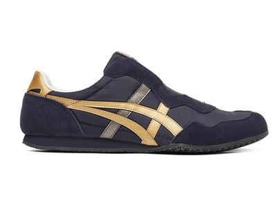 Onitsuka Tiger Sneaker SERRANO SLIP-ON 1183C615.400 MIDNIGHT PURE GOLD oki05