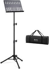 70in Metal Professional Portable Perforated Sheet Music Stand