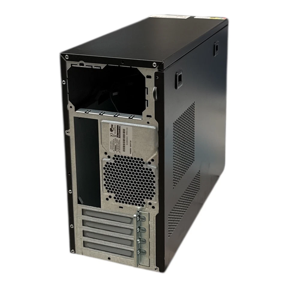 BlueChip Mini Tower Gehäuse für mATX MainboardsFrontkabel + Chassis Intrusion (K - Bild 2 von 3