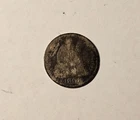 1891 SEATED LIBERTY DIME ABOUT GOOD CONDITION