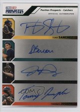 2009 Prospects Plus Position Green 16/25 Tony Sanchez Steve Baron #87 Auto 1s2j