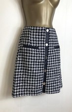 MORGAN STUNNING BLACK  WHITE SKIRT SIZE 8