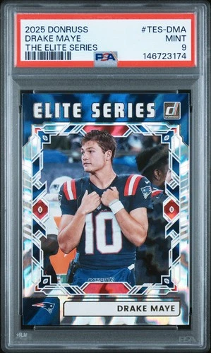 2025 PANINI DONRUSS THE ELITE SER #TES-DMA DRAKE MAYE PSA 9