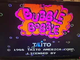 Bubble Bobble (Nintendo NES, 1988) =USED= CARTRIDGE ONLY