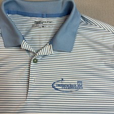 Men s Nike Golf DRI-FIT Deutsche Bank Championship Golf Shirt Size XL