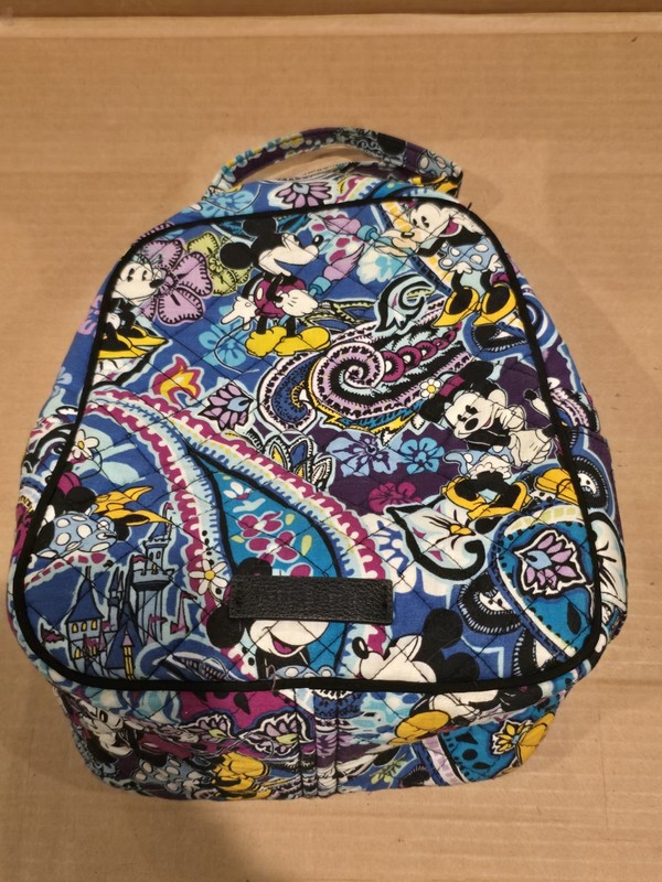 Vera Bradley Disney Mickey’s Paisley Celebration Minnie Lunch Bunch Bag tote