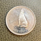 1967 Canada 50 Cents Silver Coin Queen Elizabeth II 80% Silver