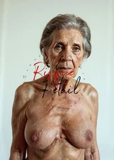 Beautiful Nude Woman - A4 Mature Art photography Print - Pretty Hot Model MR011