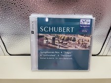 Schubert: Symphonies Nos 4, 8, 9 New Sealed CD 1995 Q