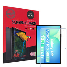 For Samsung Galaxy Tab S10 FE+ Screen Protector Glass Plus 13.1 Inch 2025