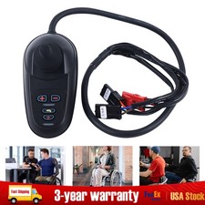 Waterproof Electric Power Wheelchair Controller Parts LED 6 Keys Joystick 24V DC
